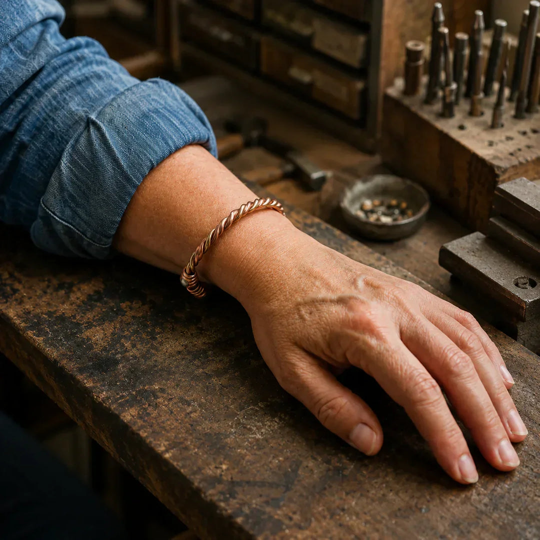Bracelet en Cuivre Měděný de Velisse Paris