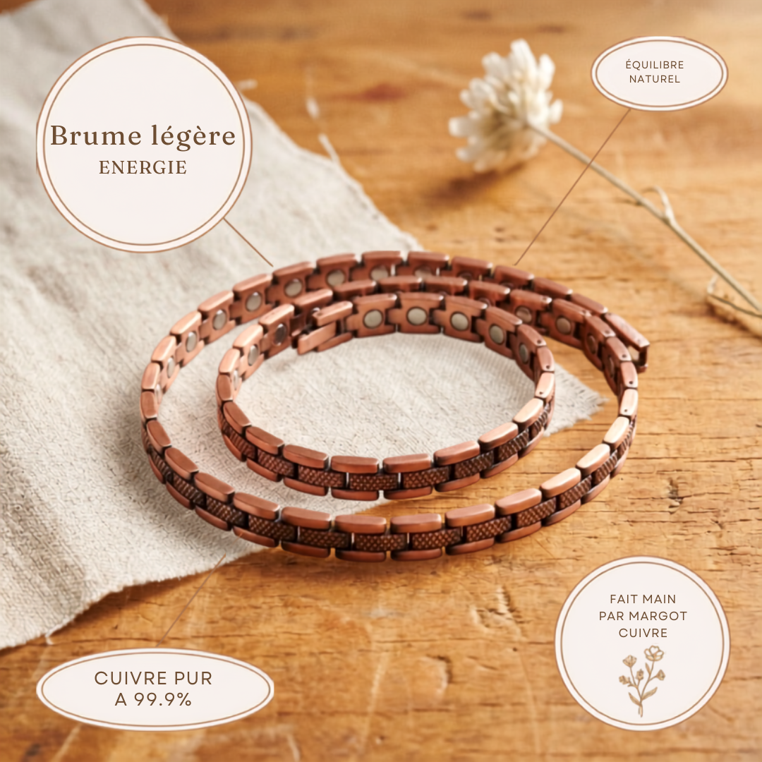 Collier en cuivre Velisse Paris