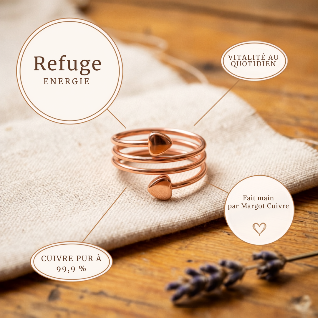 Bague en cuivre Velisse Paris Haven