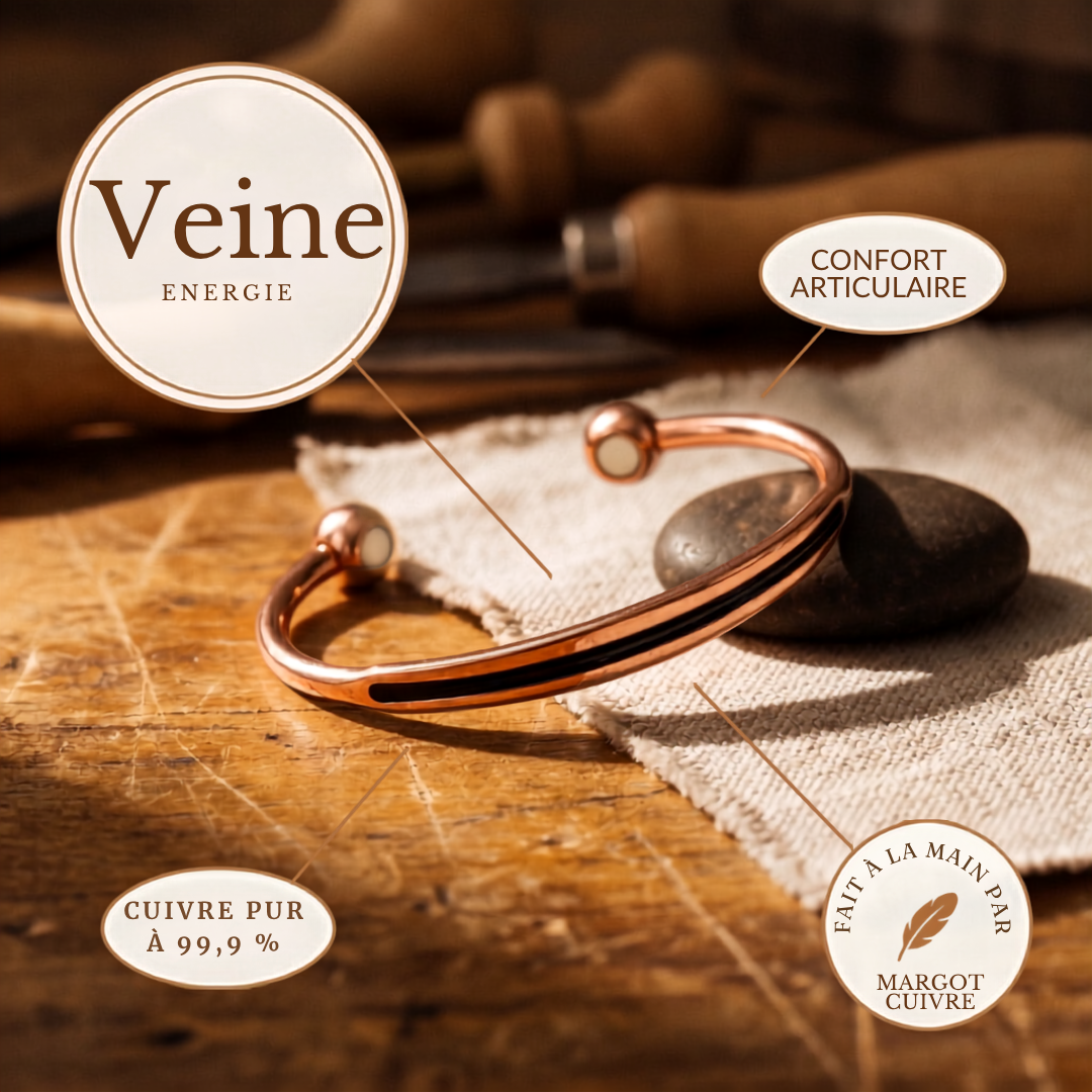 Bracelet en Cuivre de Velisse Paris