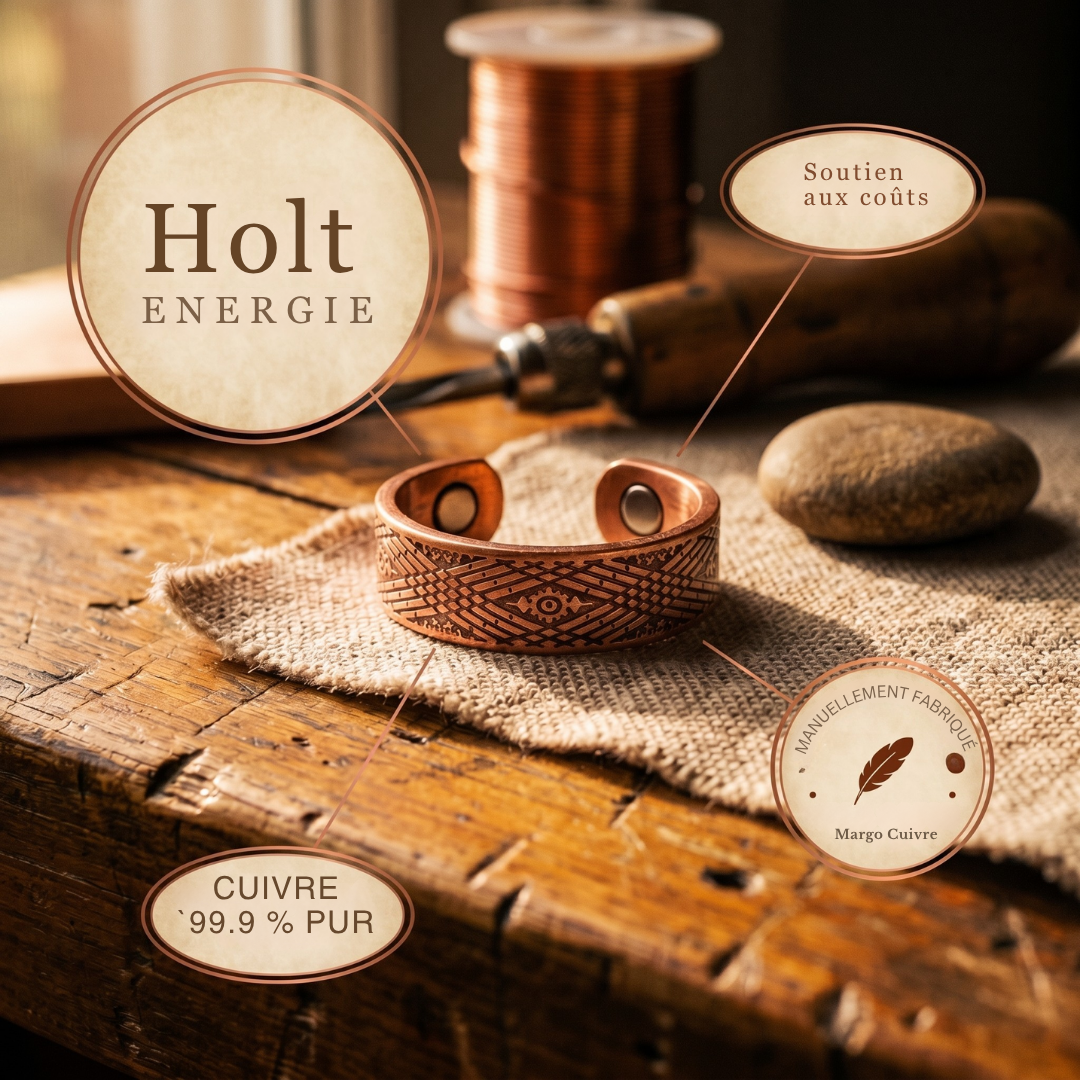 Bague en cuivre Velisse Paris Holt