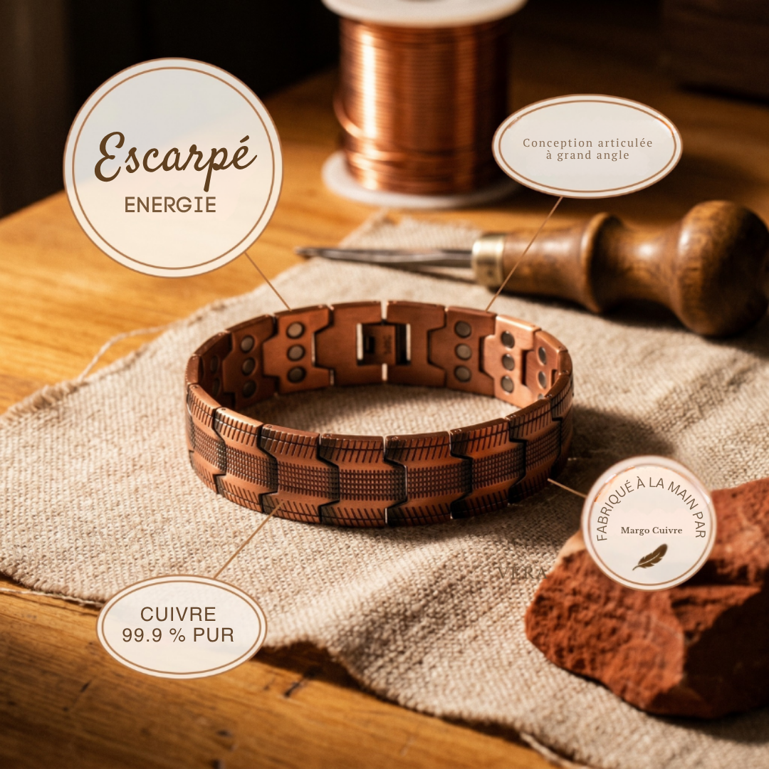 Velisse Paris Crag Bracelet en Cuivre