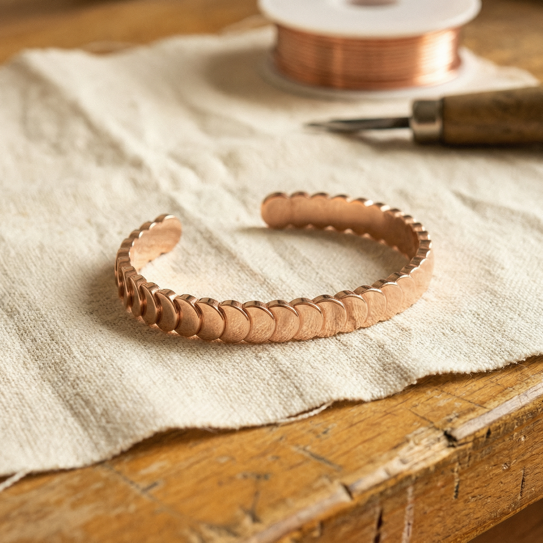 Bracelet en cuivre Velisse Paris Tide