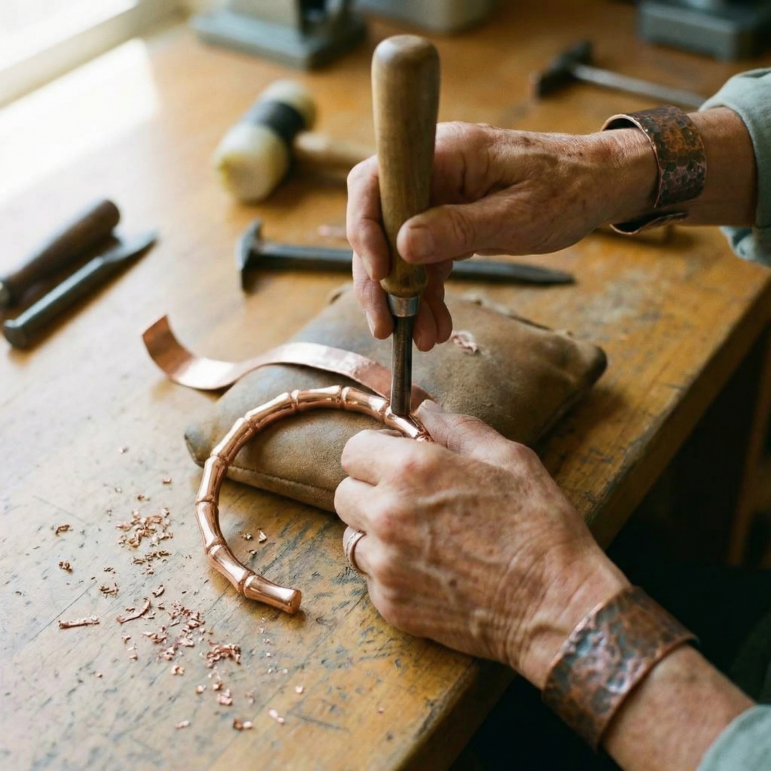 Bracelet en cuivre Velisse Paris Grove