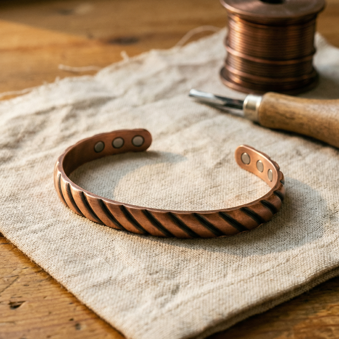 Bracelet en cuivre Velisse Paris Thorn