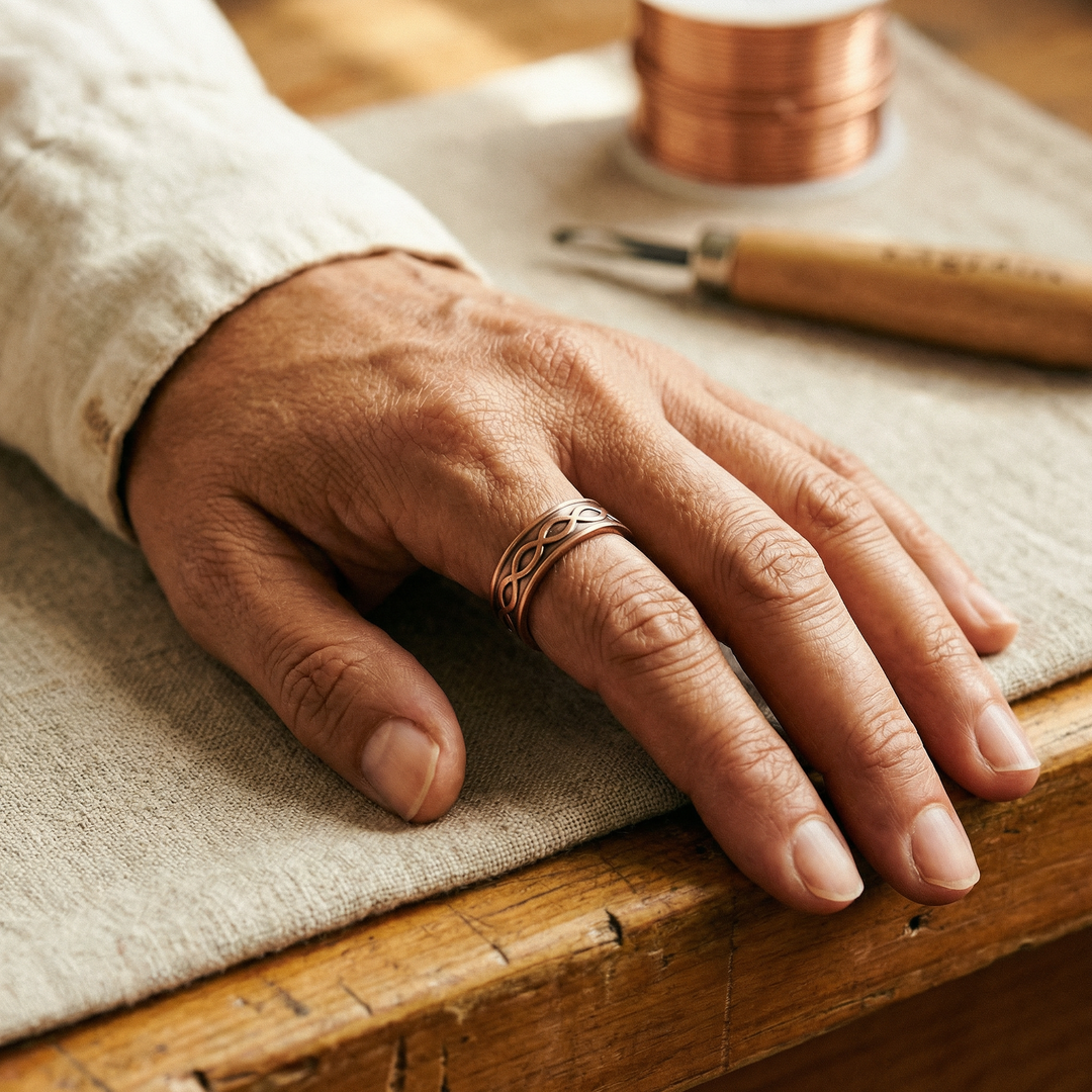 Bague en Cuivre de Velisse Paris