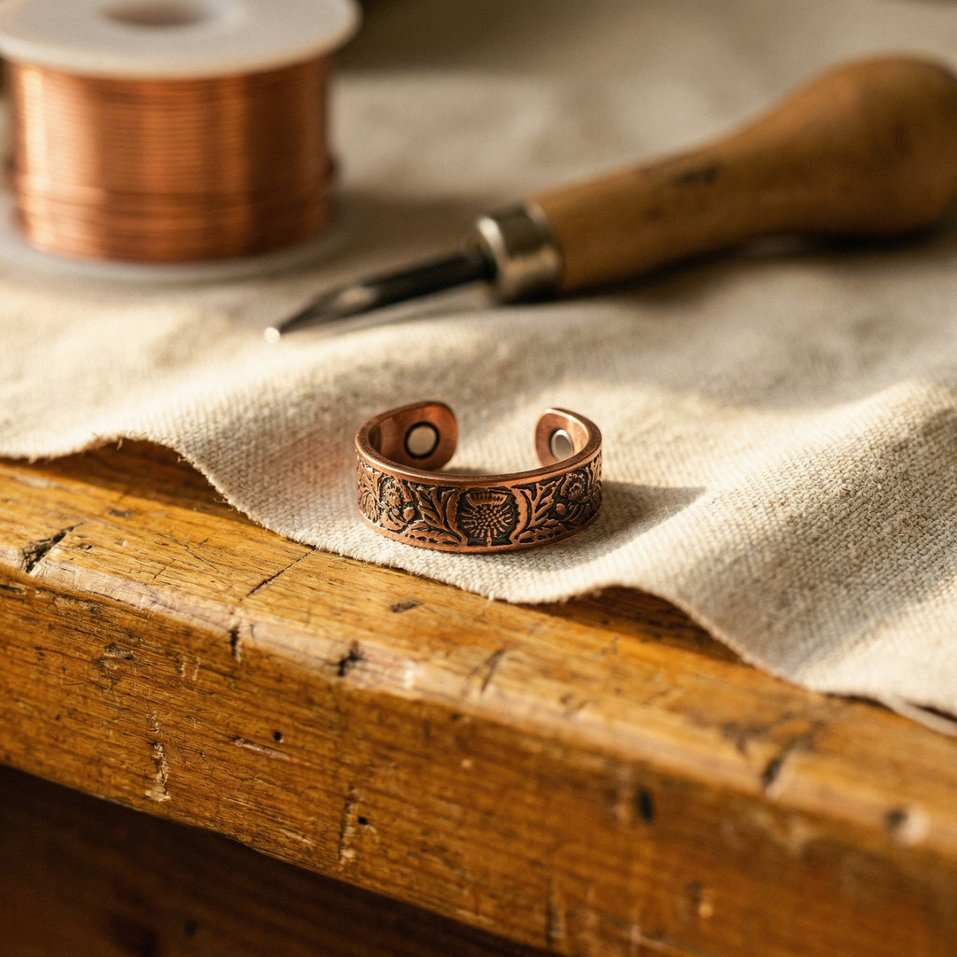 Bague en cuivre Velisse Paris
