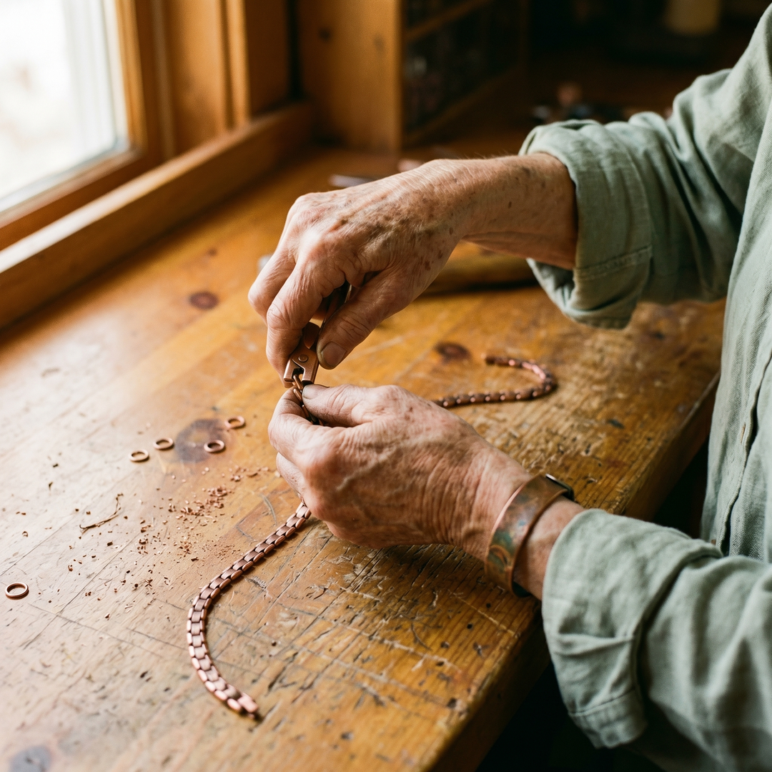 Collier en cuivre Velisse Paris