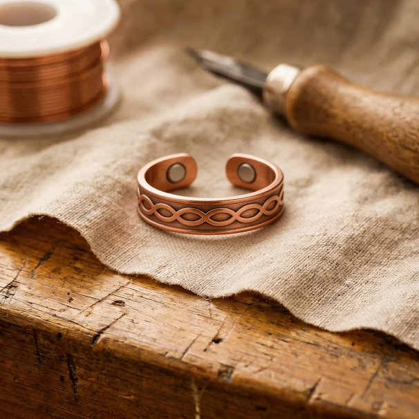 Bague en Cuivre de Velisse Paris