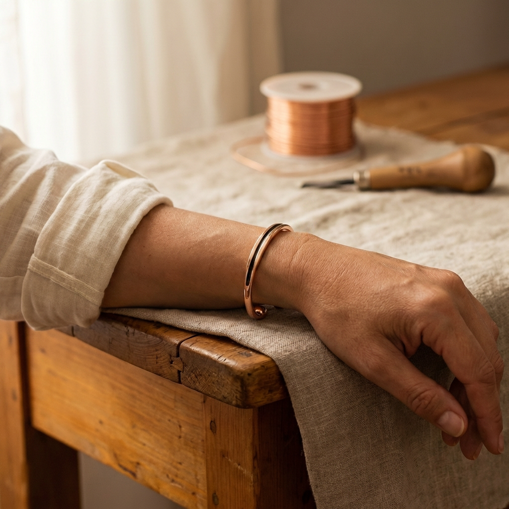 Bracelet en Cuivre de Velisse Paris