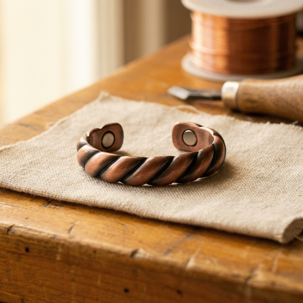 Bague en cuivre de Velisse Paris