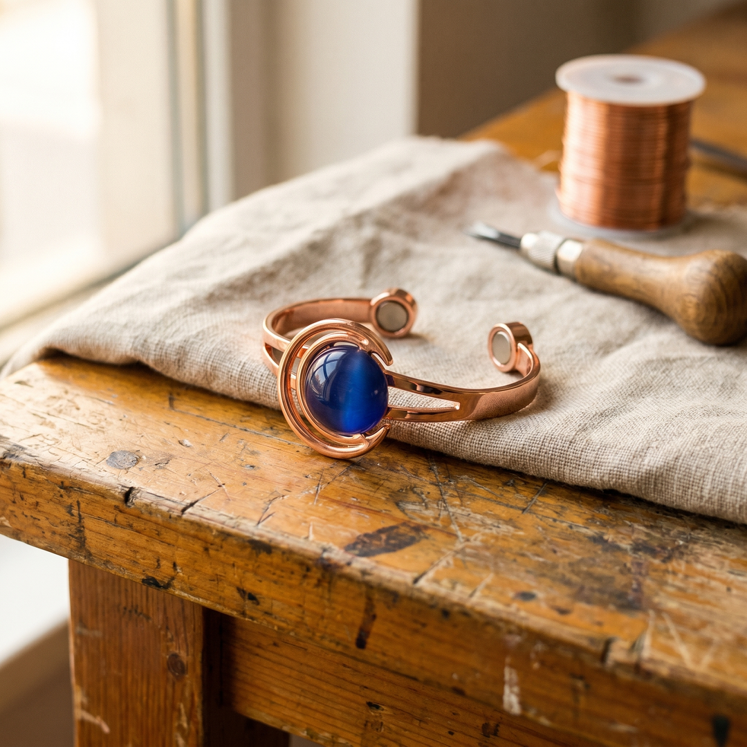 Bracelet en cuivre Velisse Paris Sphere