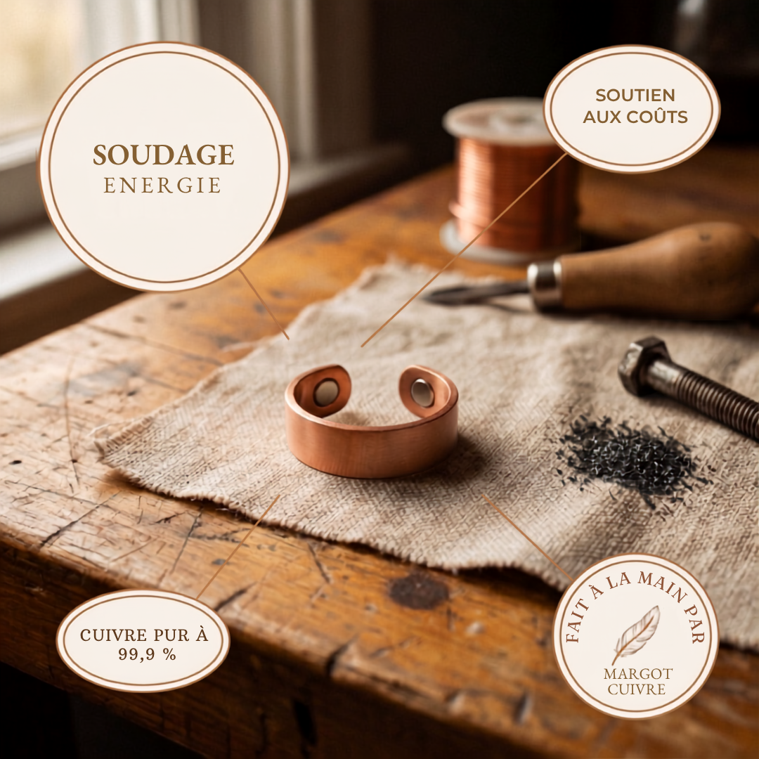 Bague en cuivre Velisse Paris