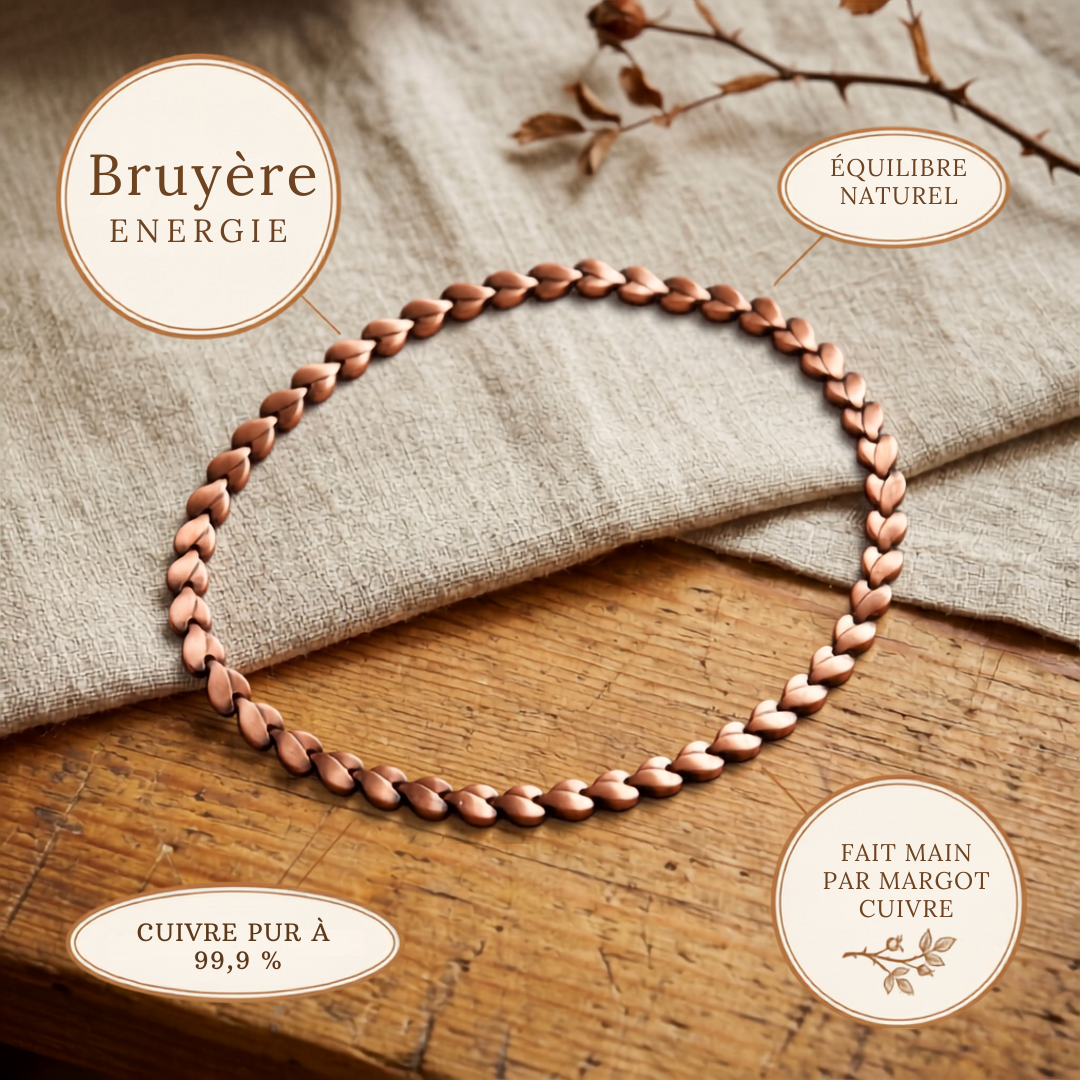 Collier en cuivre Briar de Velisse Paris