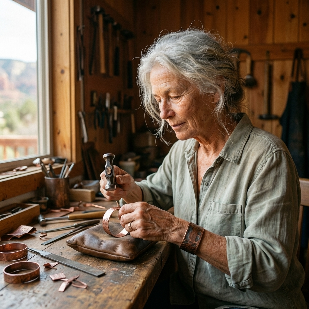 Bracelet en cuivre pour homme Velisse Paris Grit