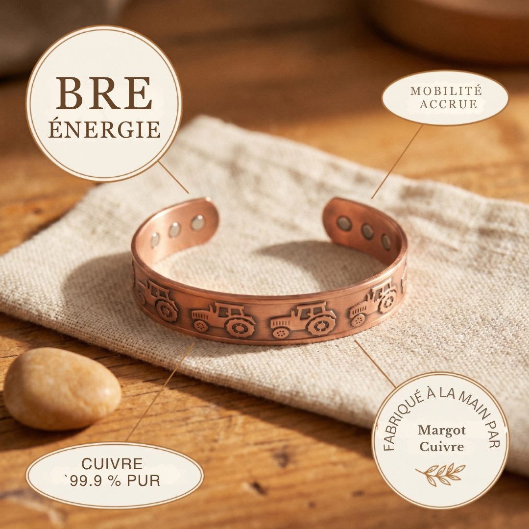 Bracelet en Cuivre de Velisse Paris