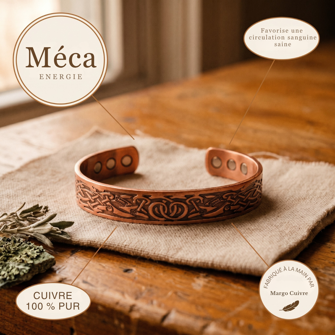 Bracelet en Cuivre de Velisse Paris