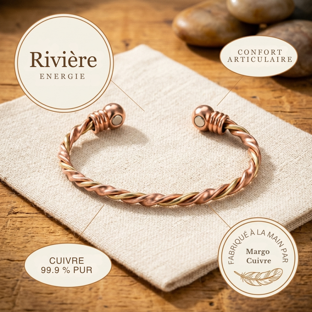 Bracelet en Cuivre Měděný de Velisse Paris