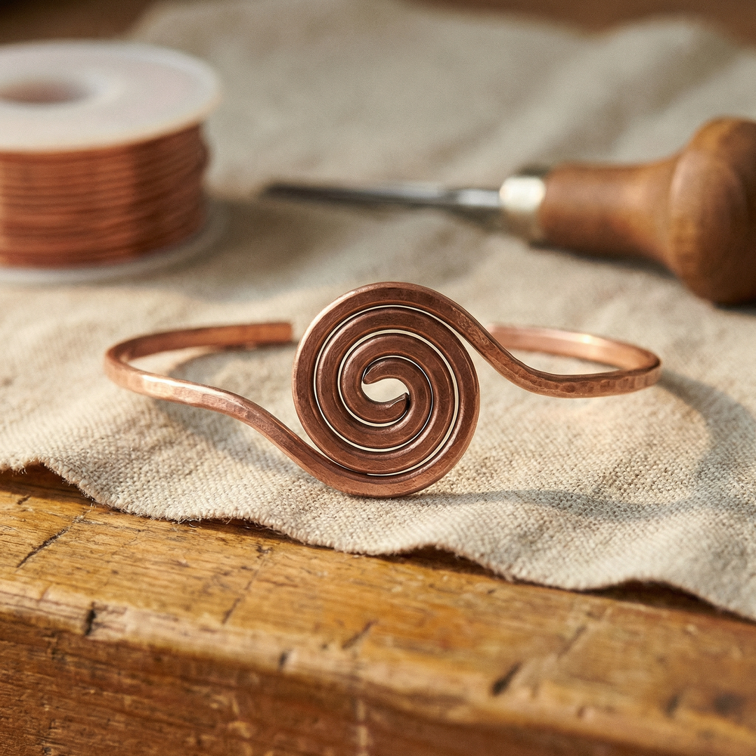 Bracelet de cheville en cuivre Velisse Paris