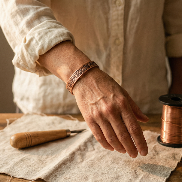 Bracelet en Cuivre de Velisse Paris
