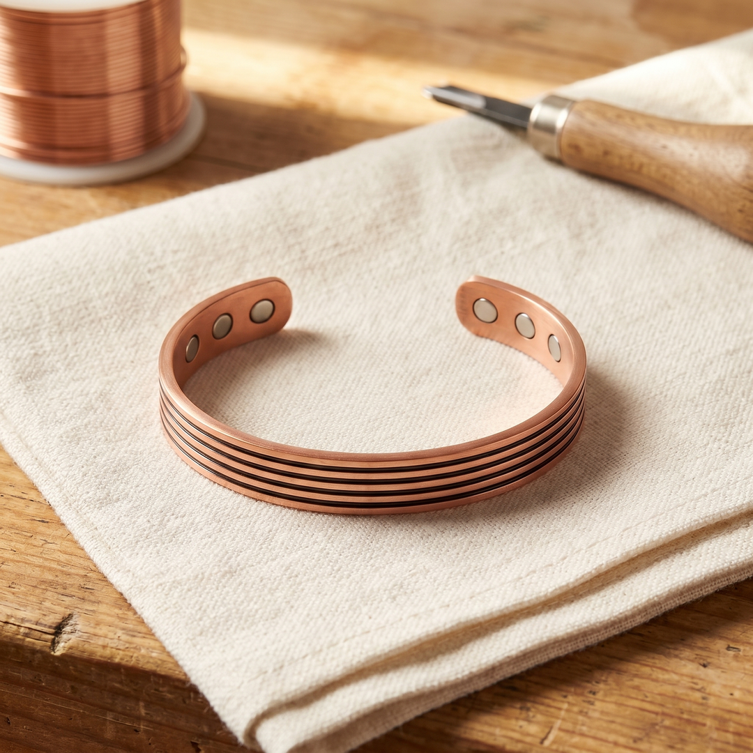 Boucles d'oreilles Velisse Paris Sage Copper
