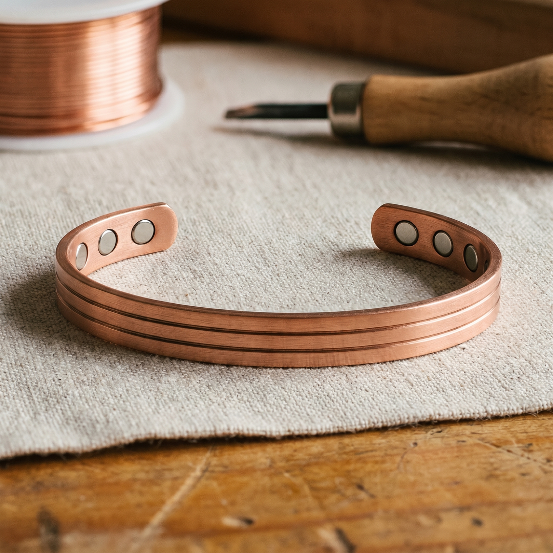 Bracelet en cuivre de Velisse Paris