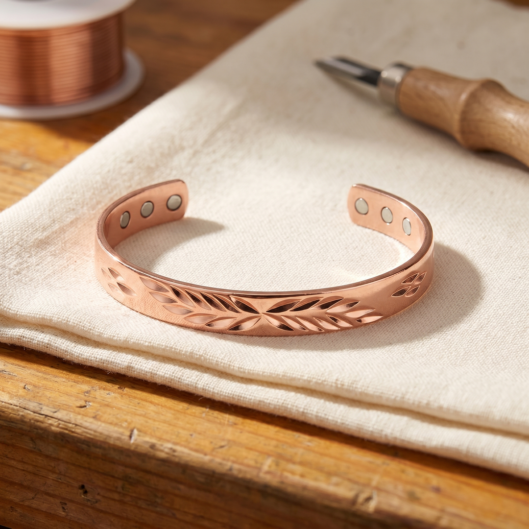 Bracelet en Cuivre Lunaire de Velisse Paris