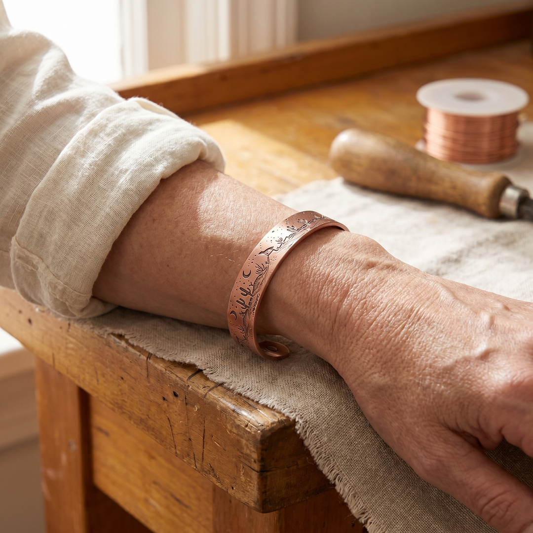 Bracelet en cuivre Velisse Paris Cove