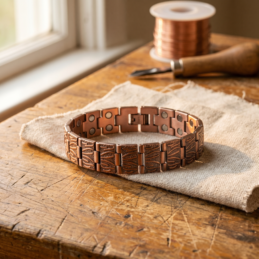 Bracelet en cuivre pour homme Velisse Paris Grit