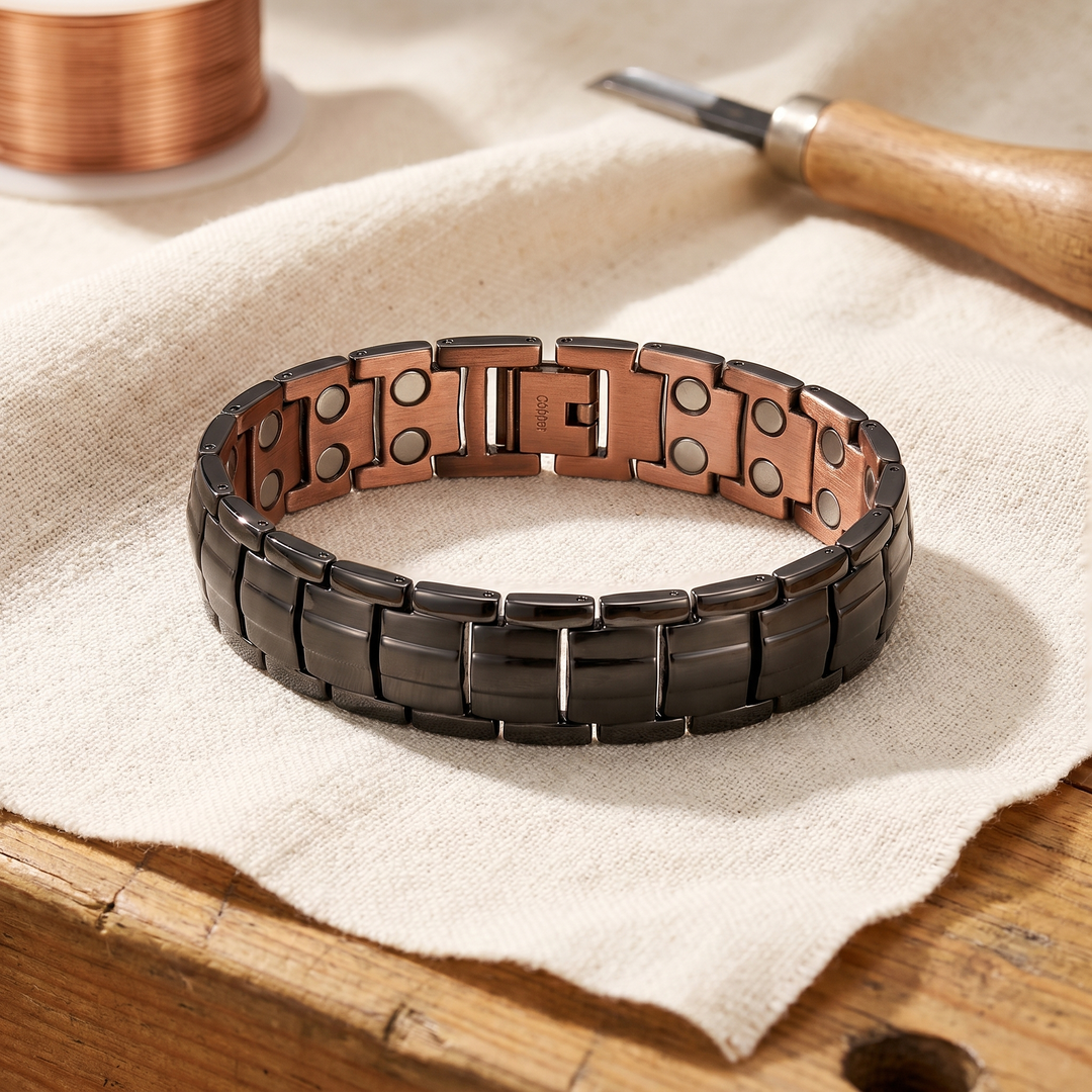 Bracelet en cuivre ocre pour homme Velisse Paris